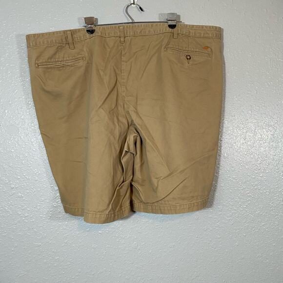 Dockers Cargo Shorts Mens 50 Waist Plus Bottoms Pockets Khaki - Picture 2 of 9